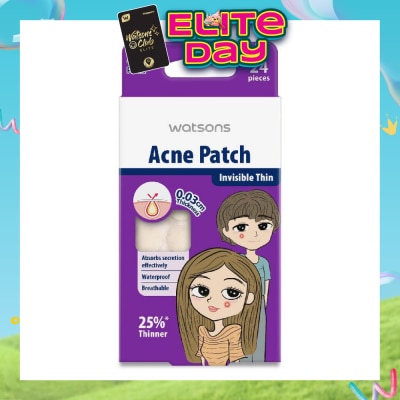 WATSONS - Acne Patch Assorted Pack (0.03cm Thickness, Invisible Thin) 24s