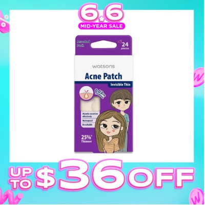 WATSONS - Acne Patch Assorted Pack (0.03cm Thickness, Invisible Thin) 24s