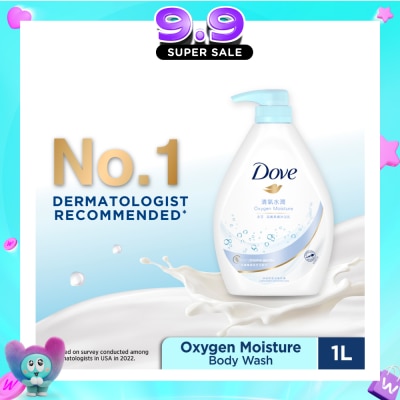 DOVE - Oxygen Moisture Body Wash 1L image