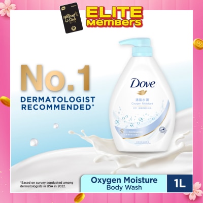 DOVE Dove Oxygen Moisture Body Wash 1L