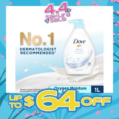 DOVE - Dove Oxygen Moisture Body Wash 1L