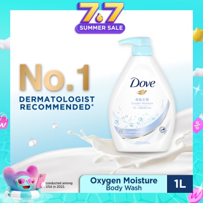 DOVE - Oxygen Moisture Body Wash 1L