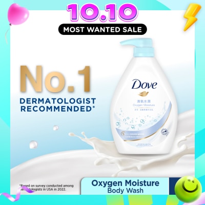 DOVE Oxygen Moisture Body Wash 1L image