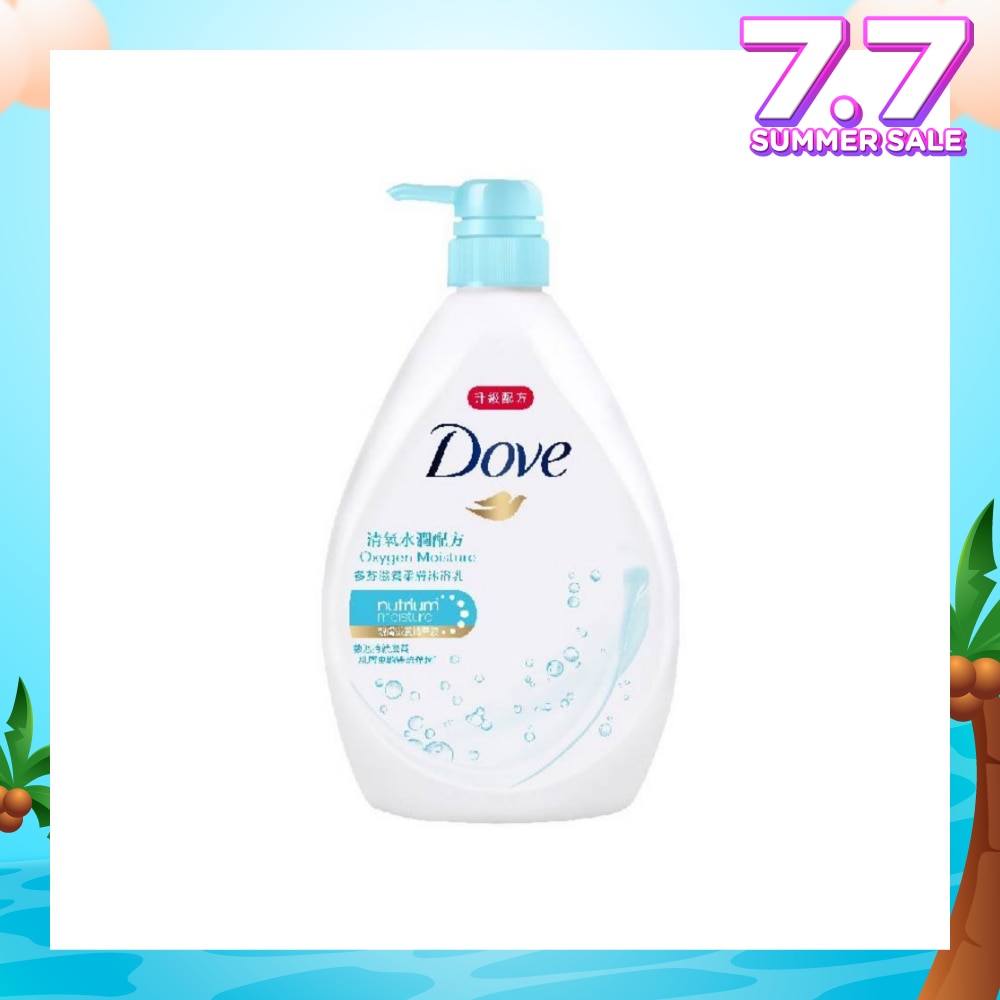 Dove Oxygen Moisture Body Wash 1L