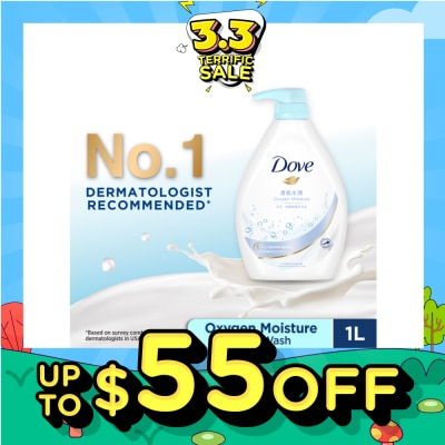 DOVE Dove Oxygen Moisture Body Wash 1L