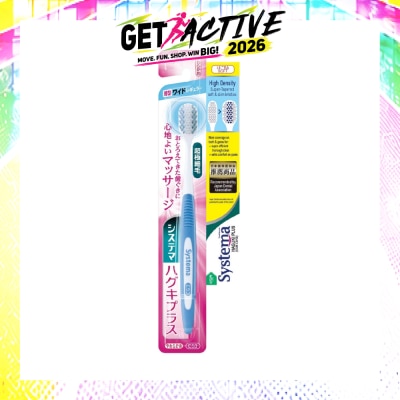 SYSTEMA - Haguki Plus Toothbrush Ultra Soft (High Density + Super-Tapered Soft & Slim Bristles) 1s image