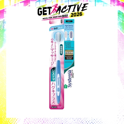 SYSTEMA - Haguki Plus Toothbrush Soft (High Density + Super-Tapered Soft & Slim Bristles) 1s image