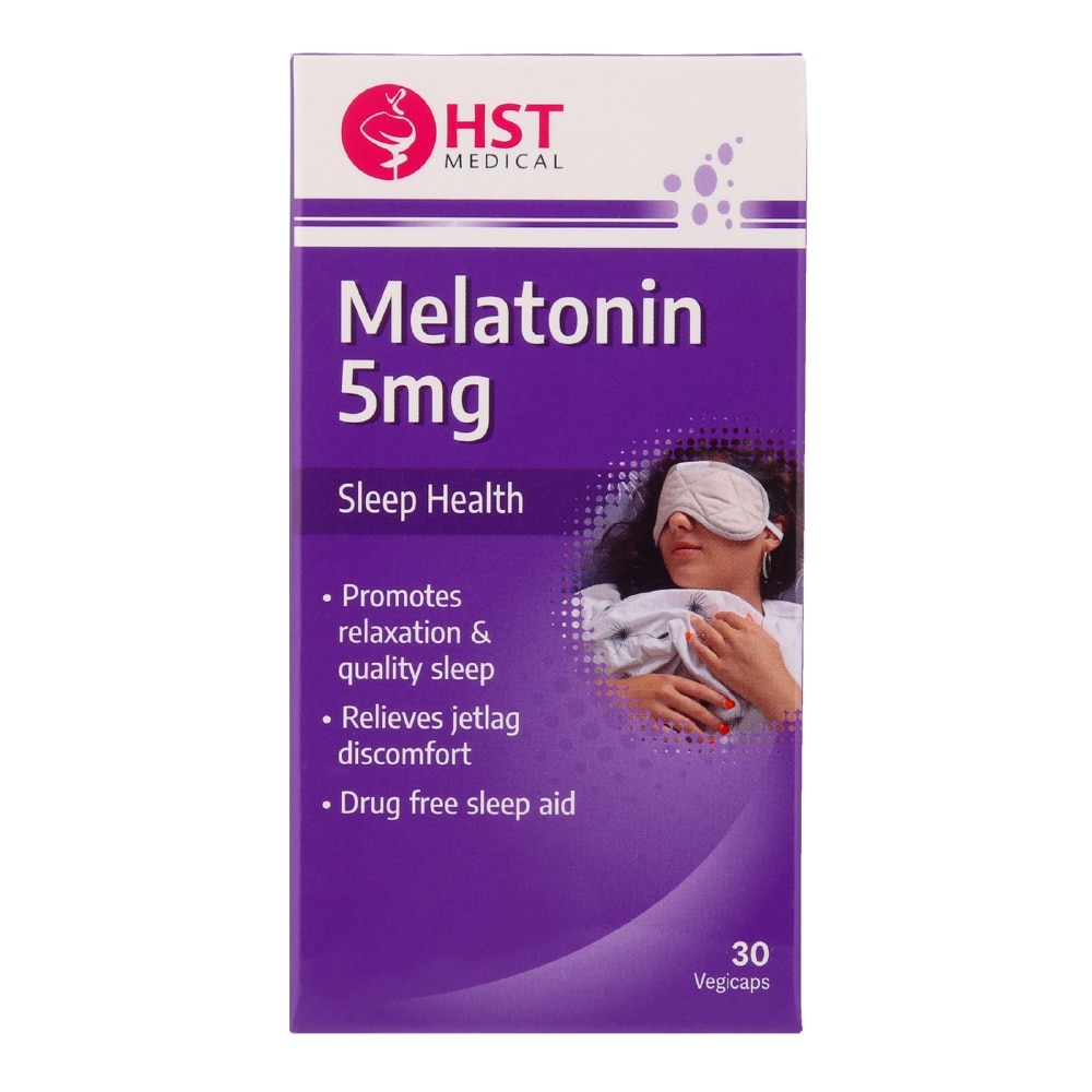 Melatonin 5mg Vegi Capsule 30s (Expiry: Feb`2026)