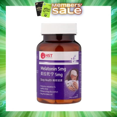 HST - Melatonin 5mg Vegi Capsule 30s