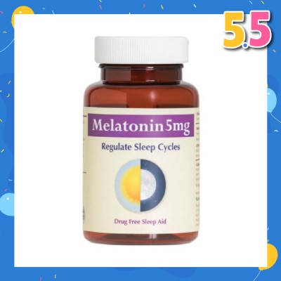 NATURE'S ESSENTIALS Melatonin 5mg Vegi Capsules 30s