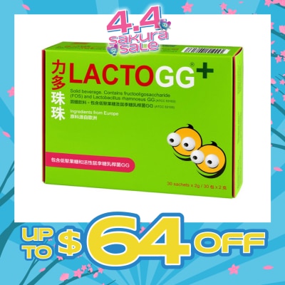 LACTOGG - Lactogg+ Probiotic Sachets 2g x 30s