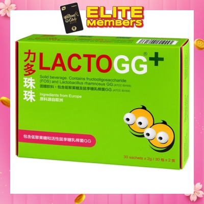 LACTOGG [CNY] Lactogg+ Probiotic Sachets 2g x 30s