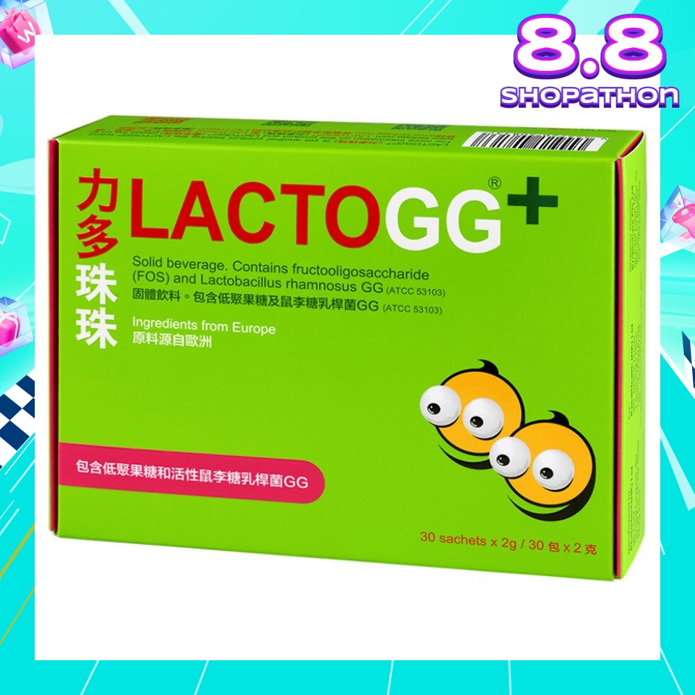 Lactogg+ Probiotic Sachets 2g x 30s<BR>