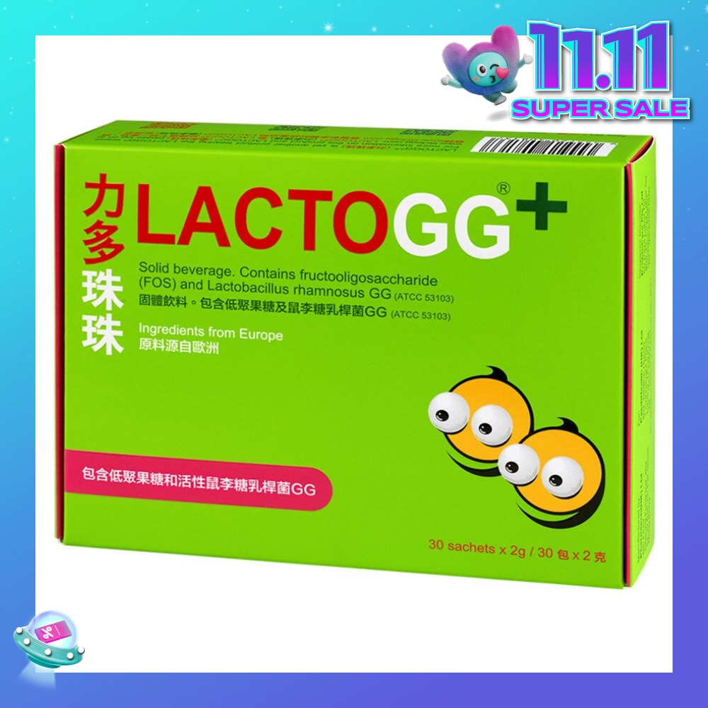 Lactogg+ Probiotic Sachets 2g x 30s<BR>