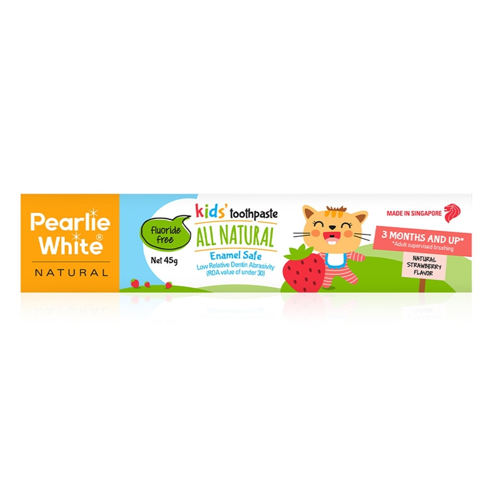 All Natural Enamel Safe Kids' Toothpaste Fluoride Free 45g