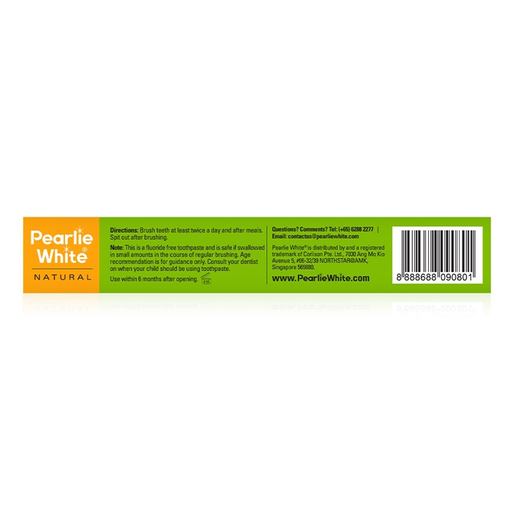 All Natural Enamel Safe Kids' Toothpaste Fluoride Free 45g