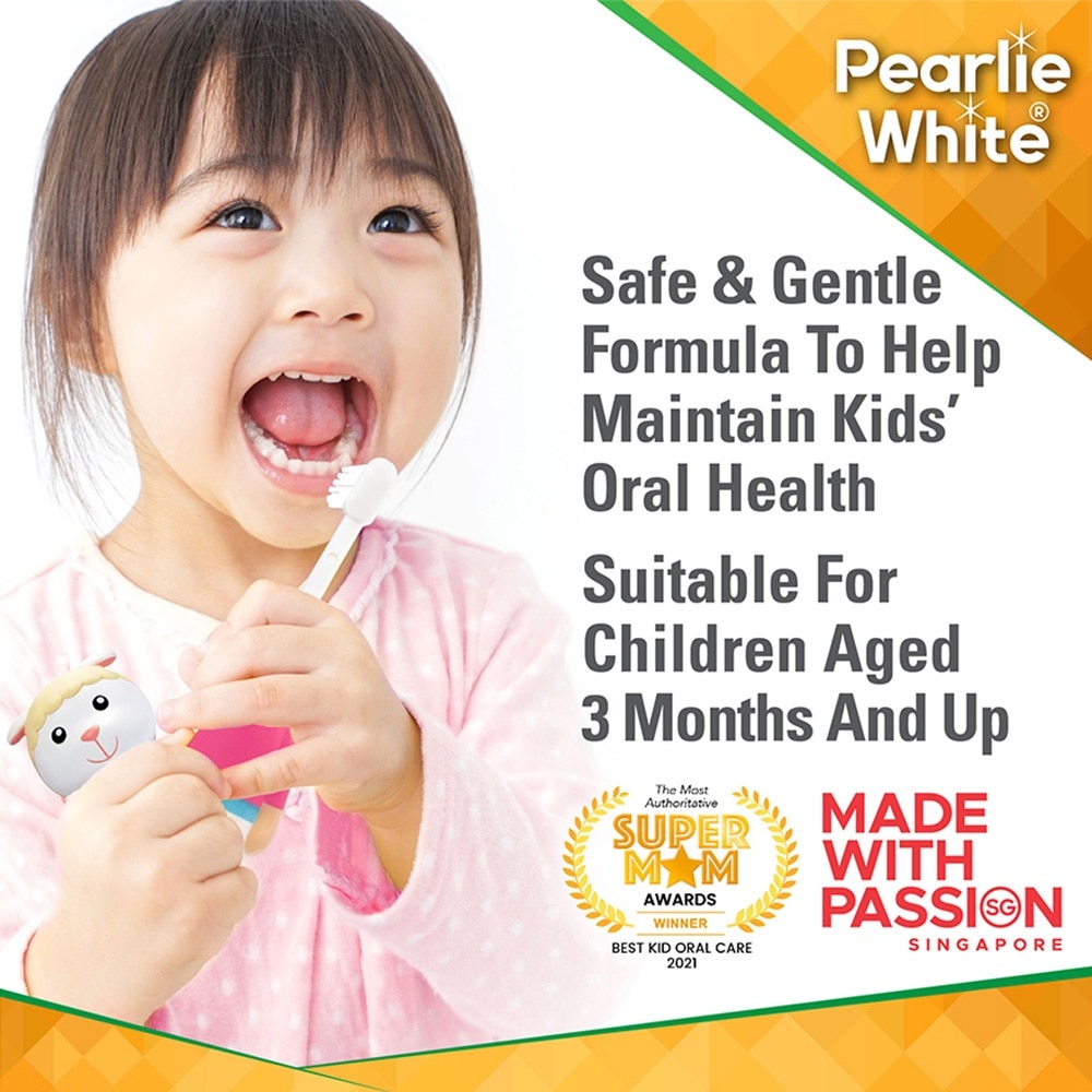 All Natural Enamel Safe Kids' Toothpaste Fluoride Free 45g