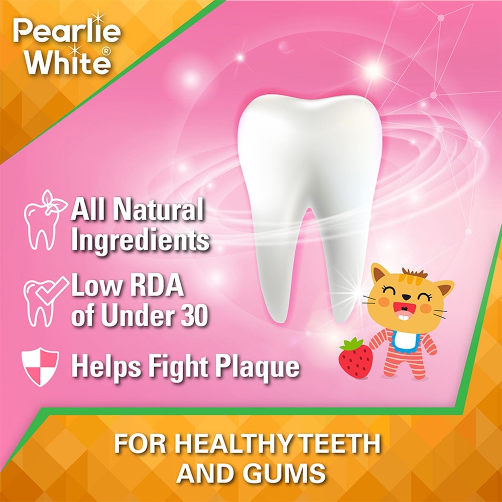 All Natural Enamel Safe Kids' Toothpaste Fluoride Free 45g