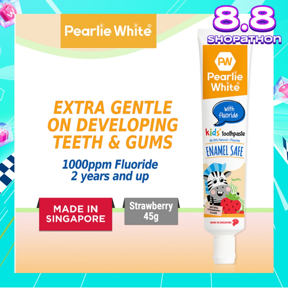 Enamel Safe Kids' Toothpaste with Fluoride 45g