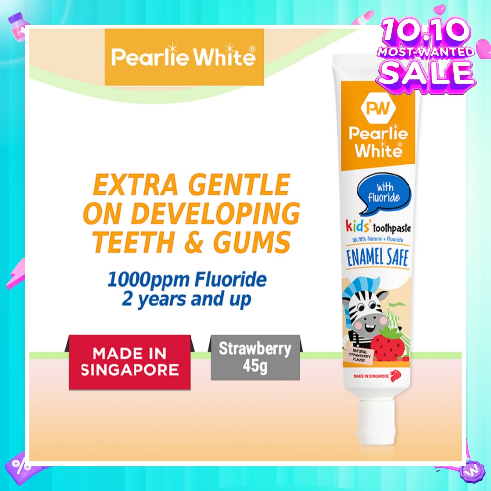 Enamel Safe Kids' Toothpaste with Fluoride 45g