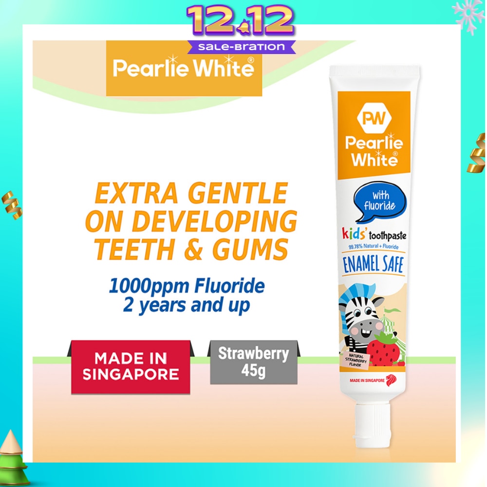 Enamel Safe Kids' Toothpaste with Fluoride 45g