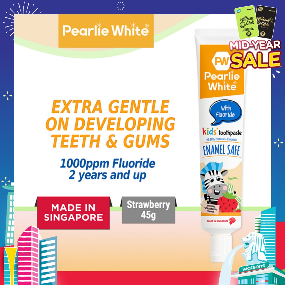 Enamel Safe Kids' Toothpaste with Fluoride 45g
