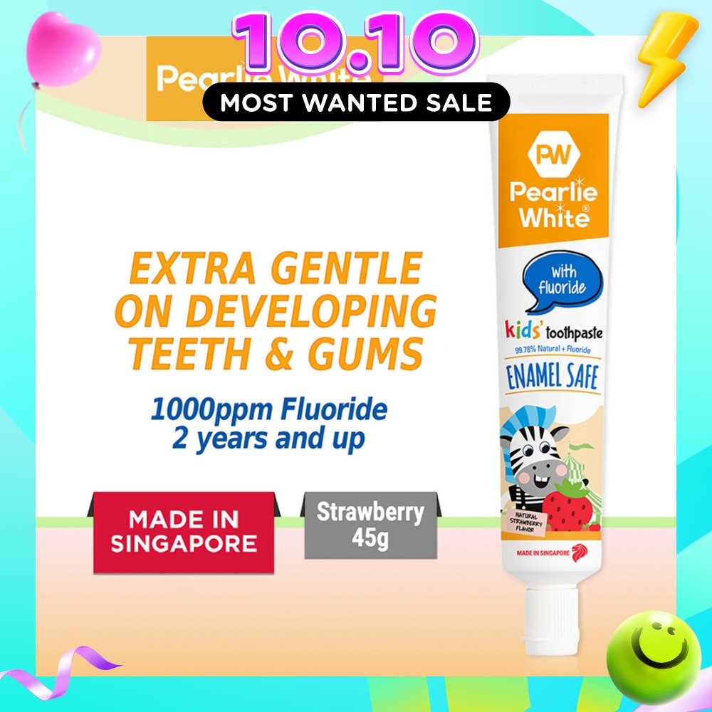 Enamel Safe Kids' Toothpaste with Fluoride 45g image