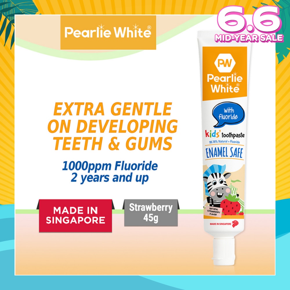 Enamel Safe Kids' Toothpaste with Fluoride 45g