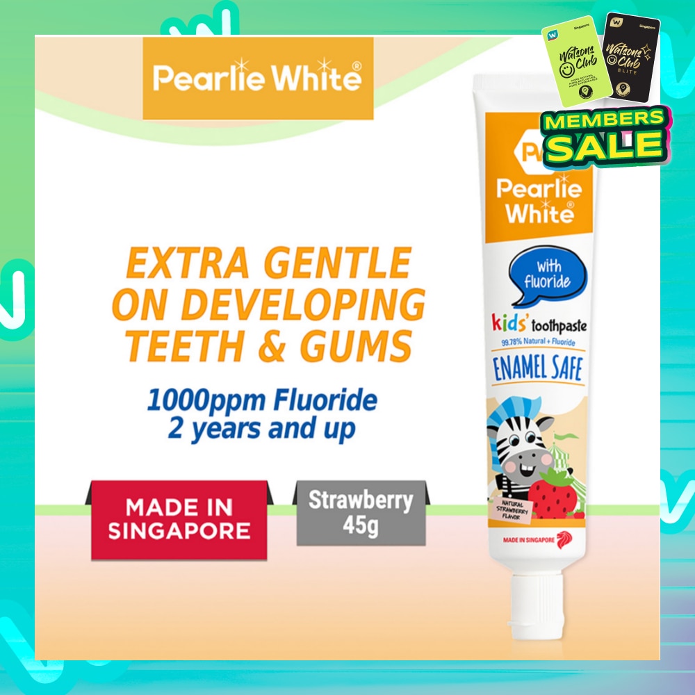Enamel Safe Kids' Toothpaste with Fluoride 45g