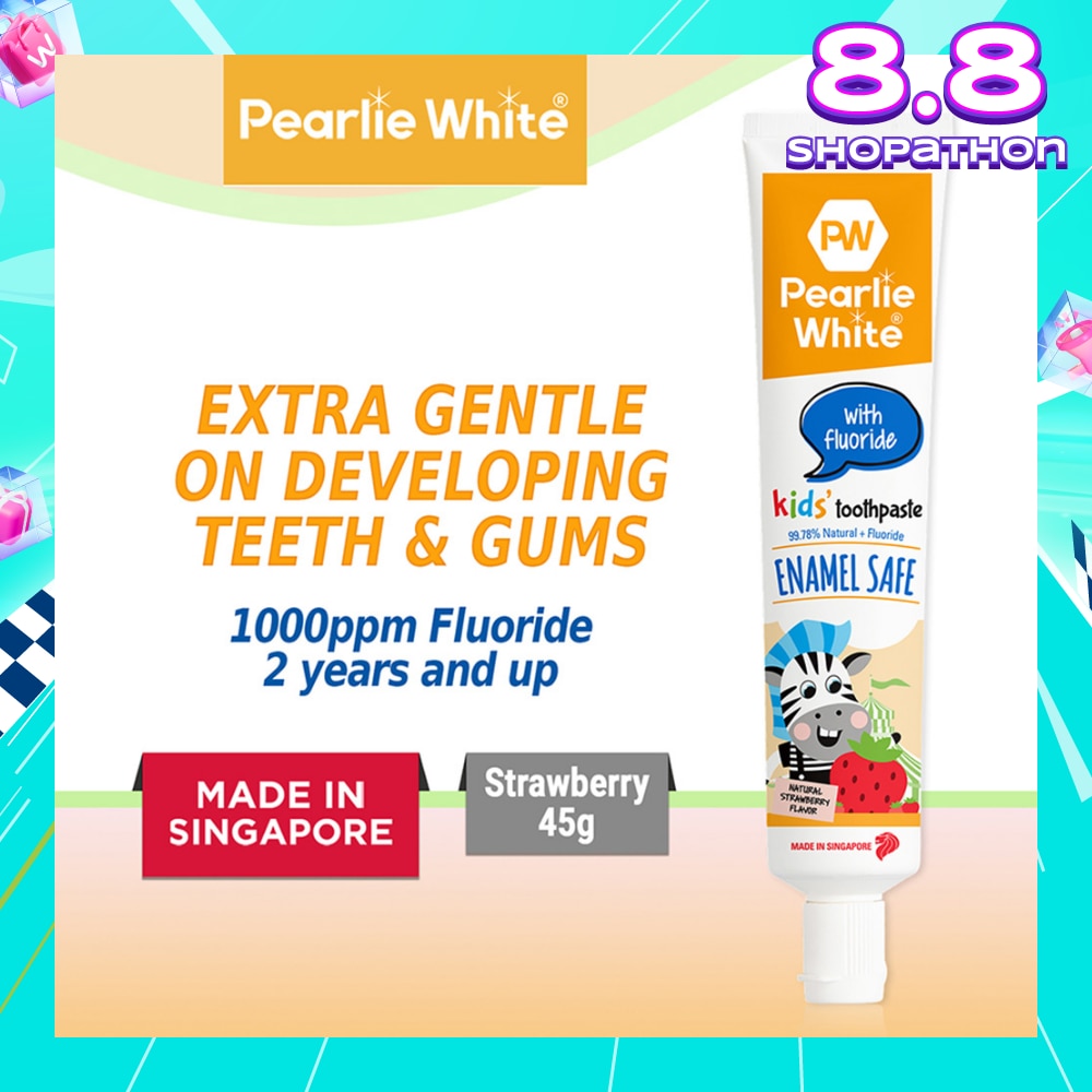 Enamel Safe Kids' Toothpaste with Fluoride 45g
