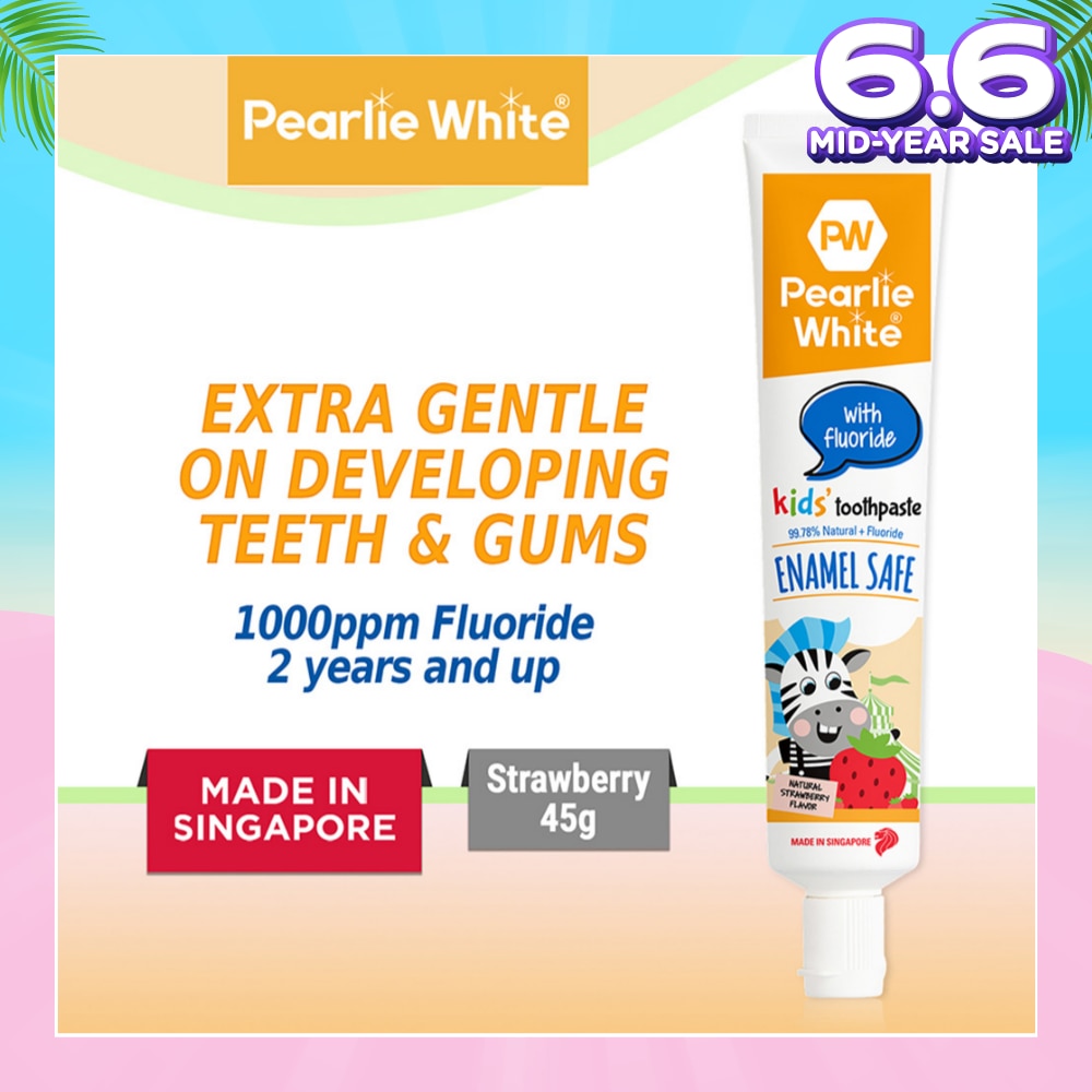 Enamel Safe Kids' Toothpaste with Fluoride 45g