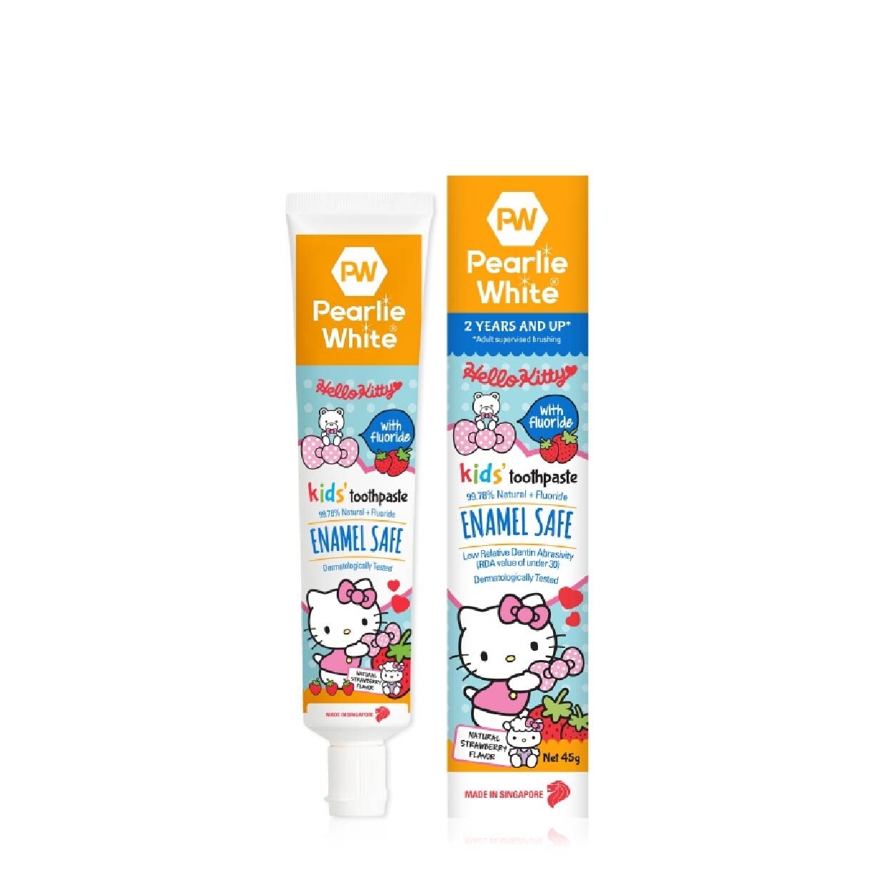 Enamel Safe Kids' Toothpaste with Fluoride 45g