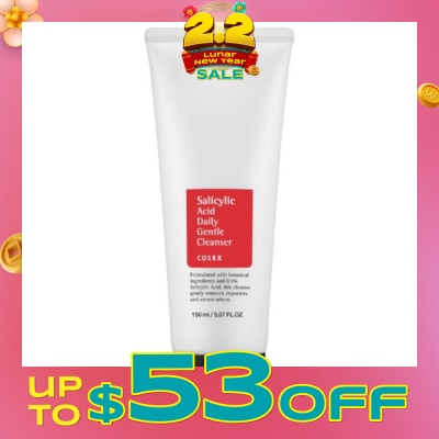 COSRX Salicylic Acid Daily Gentle Facial Cleanser 150ml