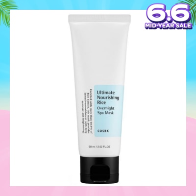 COSRX Ultimate Nourishing Rice Overnight Spa Mask 60ml