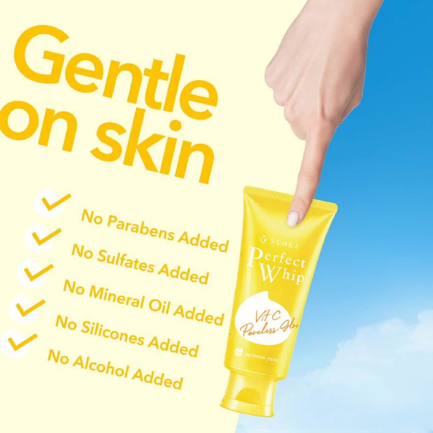 Perfect Whip Vitamin-C Poreless Glow 100g