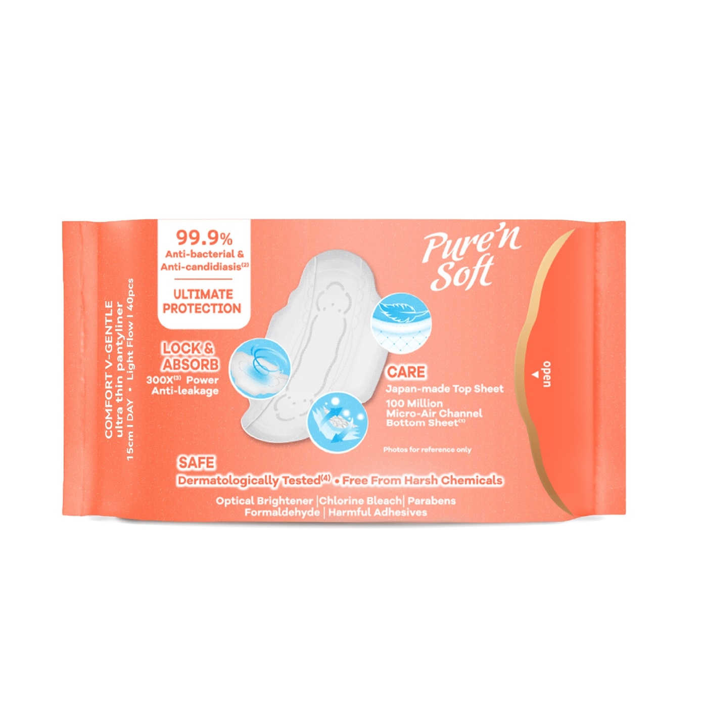 Comfort V-Gentle Ultra Thin Wings 23.5cm for Day 24s