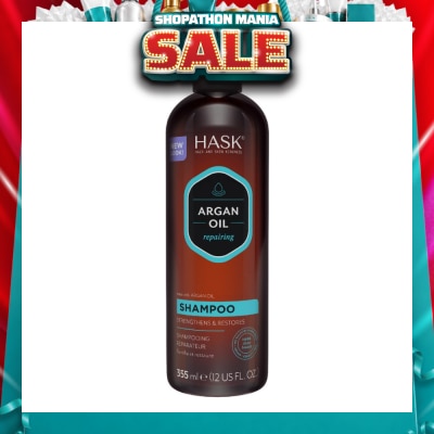 HASK - Argan Oil Repairing Shampoo (For Strengthens & Restores) 355ml