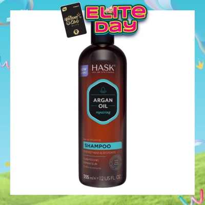 HASK - Argan Oil Repairing Shampoo (For Strengthens & Restores) 355ml