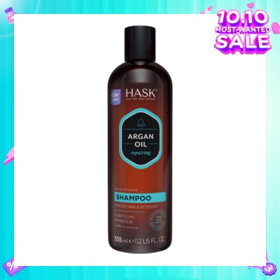 HASK Argan Oil Repairing Shampoo (For Strengthens & Restores) 355ml