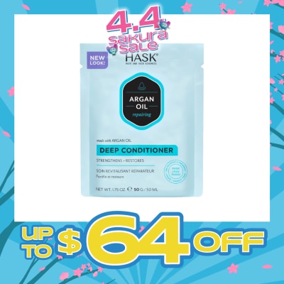 HASK - Argan Oil Repairing Deep Conditioner (To Strenghtens + Restores) 50ml