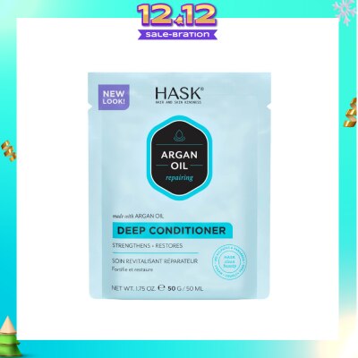 HASK Argan Oil Repairing Deep Conditioner (To Strenghtens + Restores) 50ml