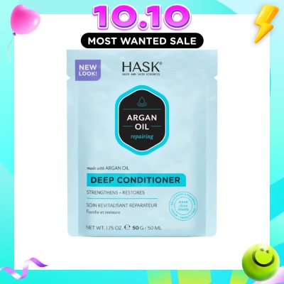 HASK Argan Oil Repairing Deep Conditioner (To Strenghtens + Restores) 50ml image