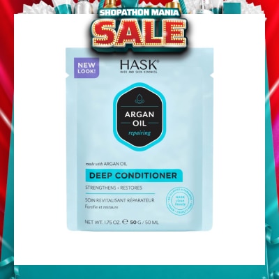 HASK - Argan Oil Repairing Deep Conditioner (To Strenghtens + Restores) 50ml