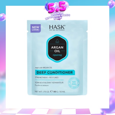 HASK - Argan Oil Repairing Deep Conditioner (To Strenghtens + Restores) 50ml