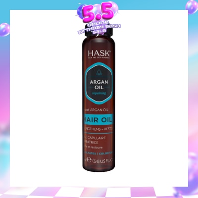 HASK - Argan Oil Repairing Hair Oil 18ml