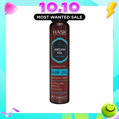 HASK Argan Oil Repairing Hair Oil 18ml image