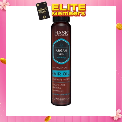 HASK Argan Oil Repairing Hair Oil 18ml