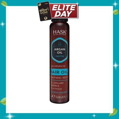 HASK Argan Oil Repairing Hair Oil 18ml image
