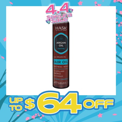 HASK - Argan Oil Repairing Hair Oil 18ml