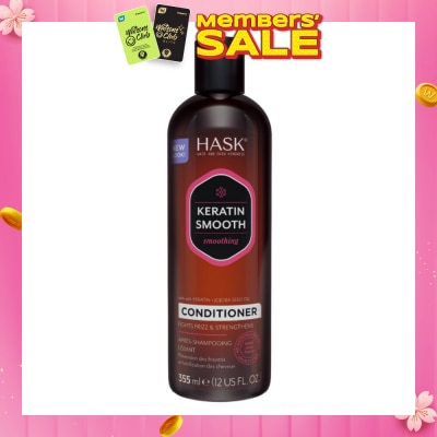 HASK Keratin Smoothing Conditioner 355ml